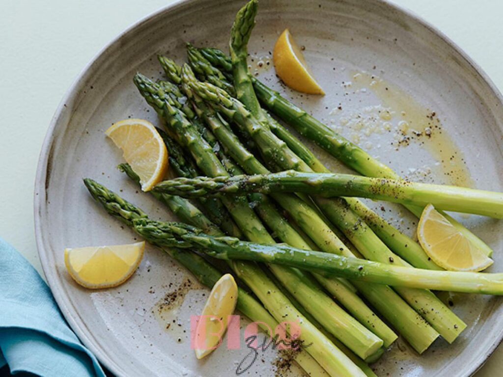 Steamed Asparagus Spears Airfood Recipe