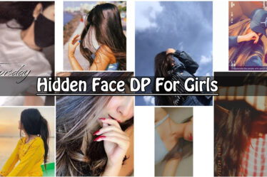 hidden face dp for girls