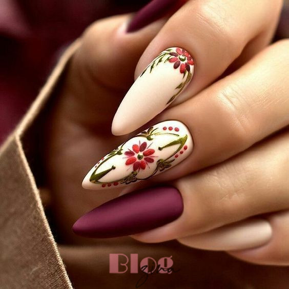 nail art flowers