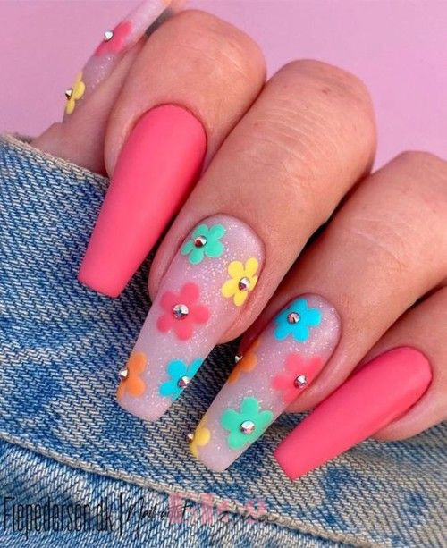 Flower Nail Art