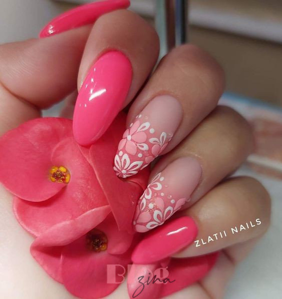 Flower Nail Art