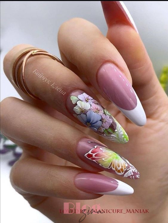 Flower Nail Art Designs