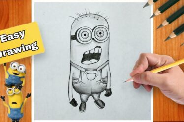 Minions Pencil Drawing