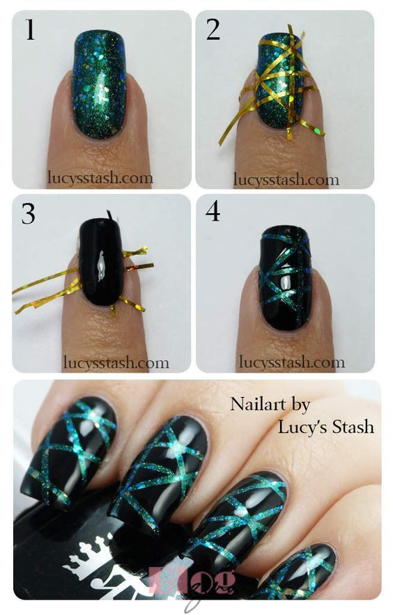 100 EASY nail art design ideas