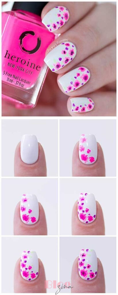 diy polka dot nail designs