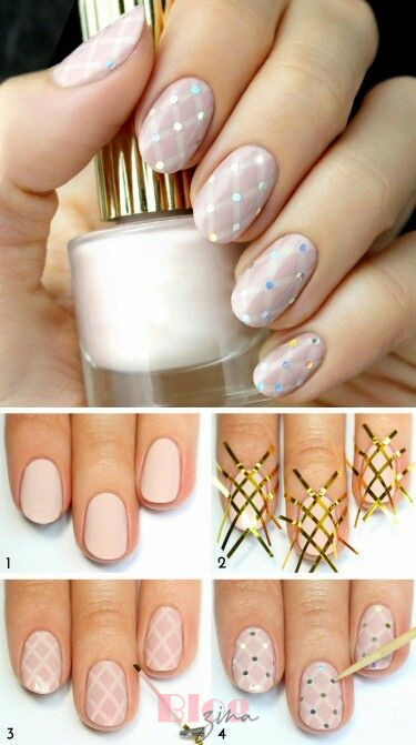 easy nail art for short nails