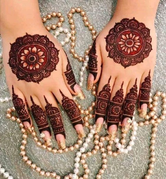 Simple and Easy Mehandi Designs For Beginners