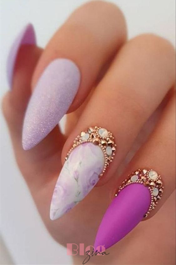 Perfect Bridal Nail Art Designs