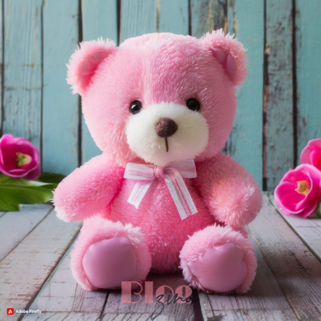 Amazing Pink Teddy Bear DP For Facebook
