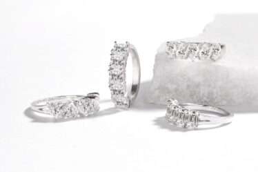 Lab Diamond Anniversary Rings