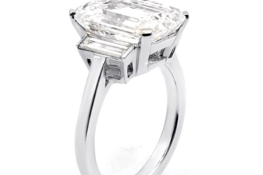 Perfect Emerald Cut Diamond