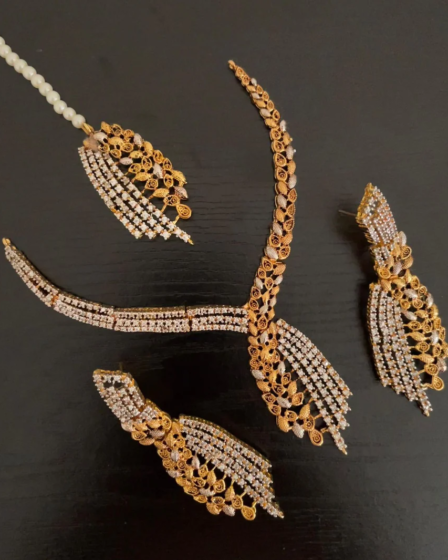 Gold Plated Necklace Designs