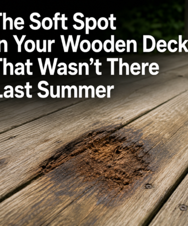 The Soft Spot in Your Wooden Deck That Wasn’t There Last Summer