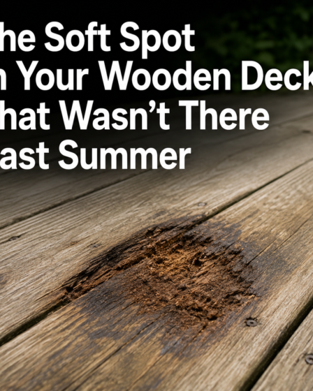 The Soft Spot in Your Wooden Deck That Wasn’t There Last Summer
